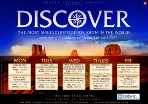 Discover Islam Week [Mon 21st - Fri 25th]