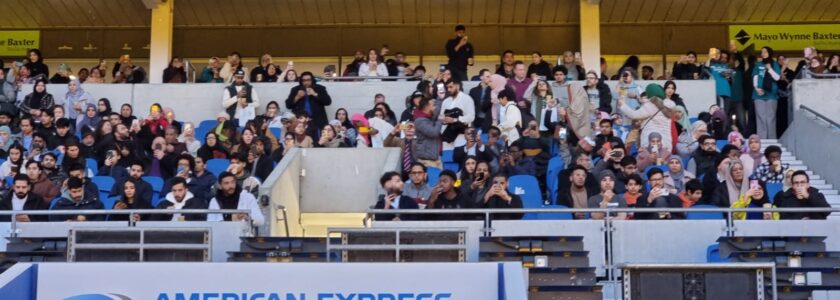 Iftar meal held at the Brighton & Hove Albion at the Amex for the first time